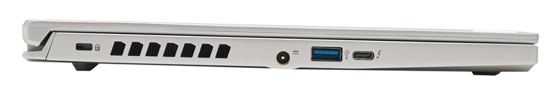 Na lijevom boku imamo konektor za napajanje, 10-gigabitni USB i svestrani Thunderbolt 4