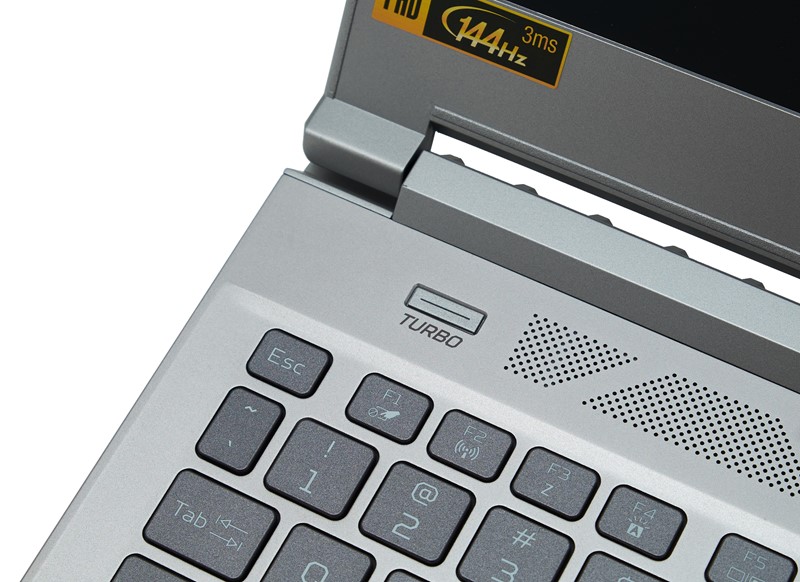 Uključivanje moda Turbo može se izvesti i dediciranom tipkom