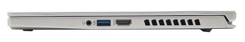 S desne su strane HDMI, 10-gigabitni USB i konektor za slušalice 