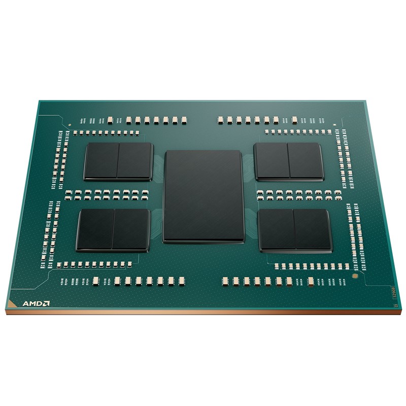 Najnovija generacija procesora Threadripper temelji se na provjerenom čiplet dizajnu, koji uključuje kombinaciju I/O jedinice i kompleksa jezgri (CCD)