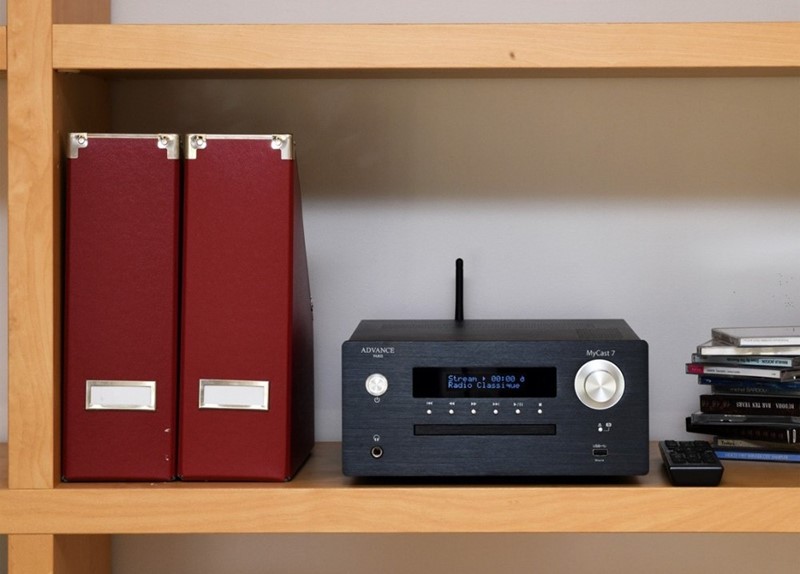 MyCast 7 ubraja se među kompaktne all-in-one glazbene sustave. Za rad mu samo treba pridodati par pasivnih zvučnika