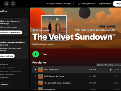 AI bend The Velvet Sundown osvaja Spotify, ali neobično je što imaju status "provjerenog izvođača"
