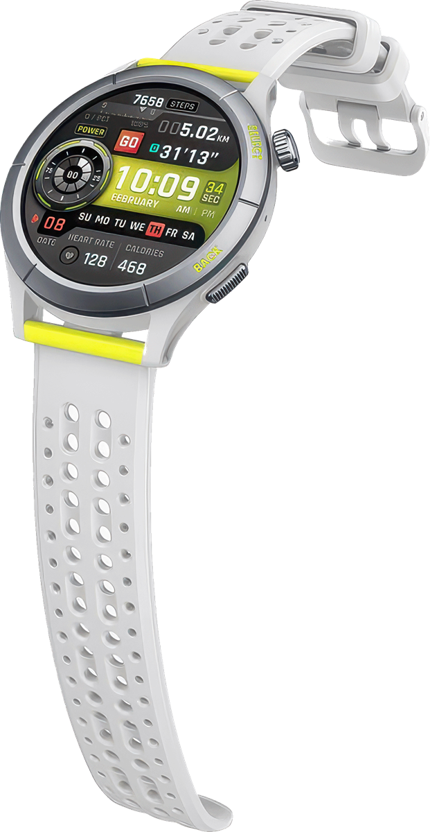 Pri pogledu na Cheetah nema dvojbe o namjeni tog modela, od samih boja, do dizajna remena Amazfit Cheetah odiše sportskim karakterom