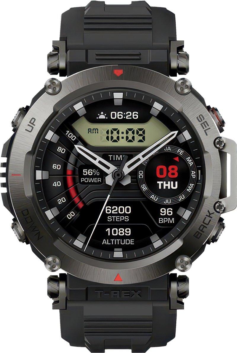 Dizajn Amazfita T-Rex ultra upravo je ono što očekujete od sportskog pametnog sata; voljeli bismo da su si dizajneri dali barem malo više truda pri dizajniranju