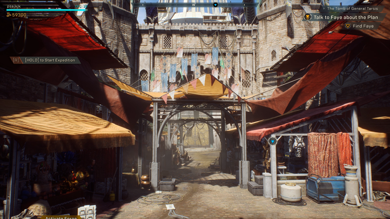 Fort Tarsis ima nešto ljudi i, kao i ostatak igre, izgleda dobro, no dok hodate tim skučenim ulicama, osjećat ćete se prazno