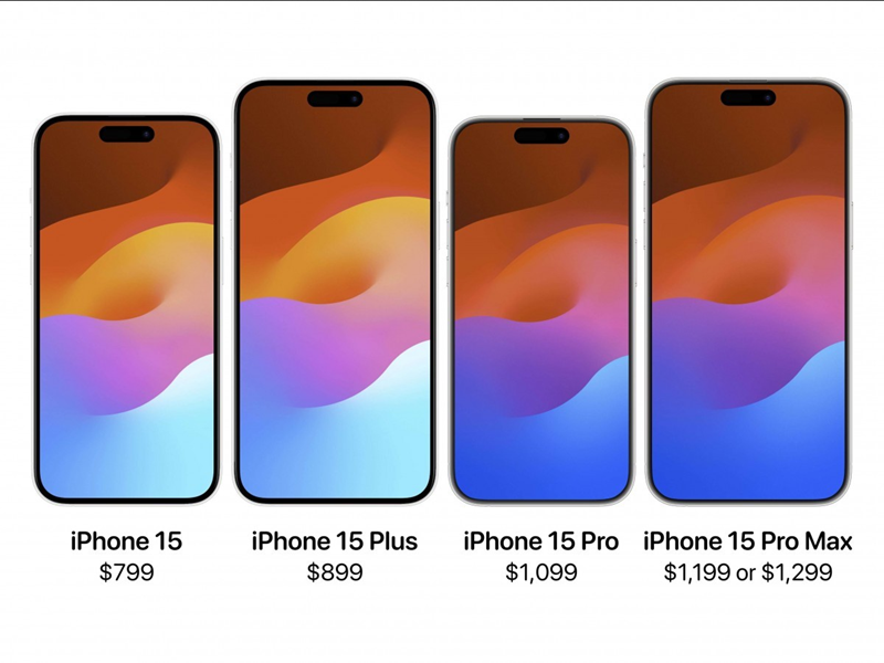 Neslužbeni renderi i neslužbene cijene novih iPhonea 15.  📷 Foto: Apple Hub