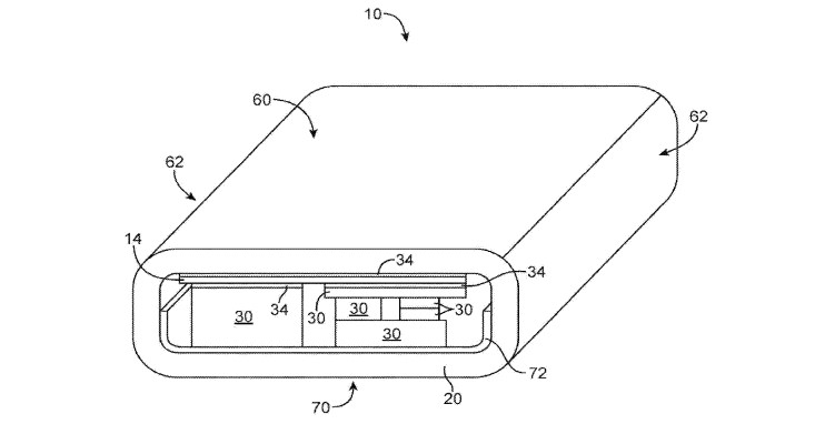 Koncept staklenog kućišta za iPhone