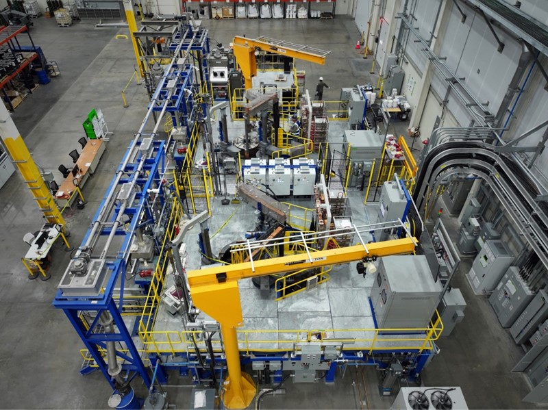 Jedna od linija za proizvodnju neodimijskih magneta 📷 MP Materials