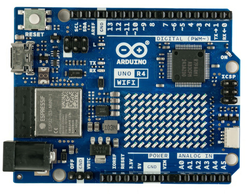 Uno više klase: Model Arduino Uno R4 WiFi donosi mogućnost bežičnog umrežavanja i mali LED zaslon