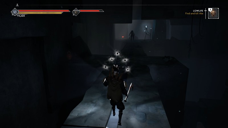 Tamnice su prilično mračne, ali za istraživanje sa sobom nosite lampu koja vam pomaže