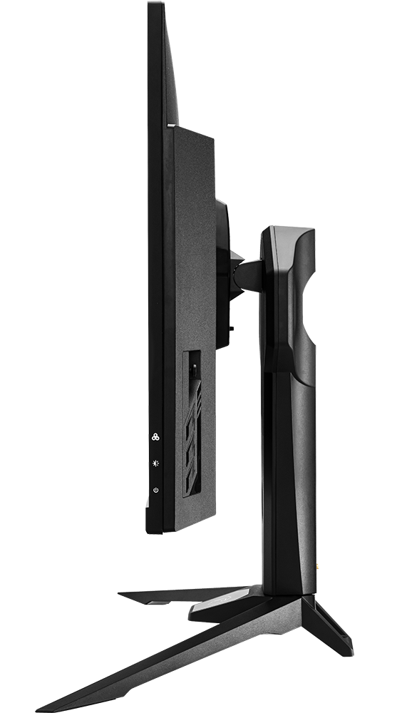 Kontrole se nalaze na stražnjoj strani ekrana, a izvedene su u obliku triju tipki i četverosmjernog joysticka