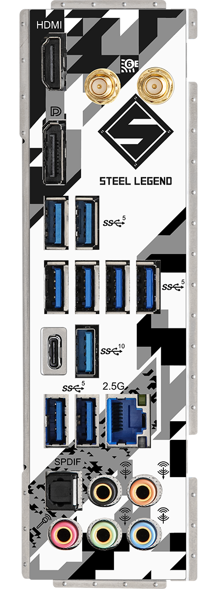 Stražnji panel nudi sve konektore koji bi vlasnicima modernih računala mogli zatrebati. Rado bismo tek vidjeli još poneki USB-C port