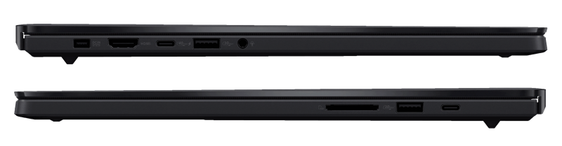 ProArt P16 opremljen je velikim brojem ulaza i izlaza koji pokrivaju potrebe ciljane publike