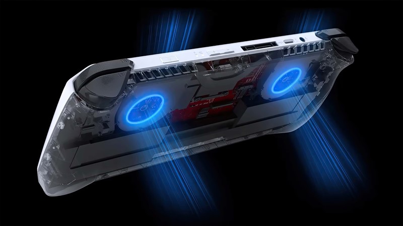 Dva ventilatora i velik hladnjak održavaju nisku temperaturu, kao i nisku radnu buku, kako tijekom igranja ne biste smetali svima oko sebe