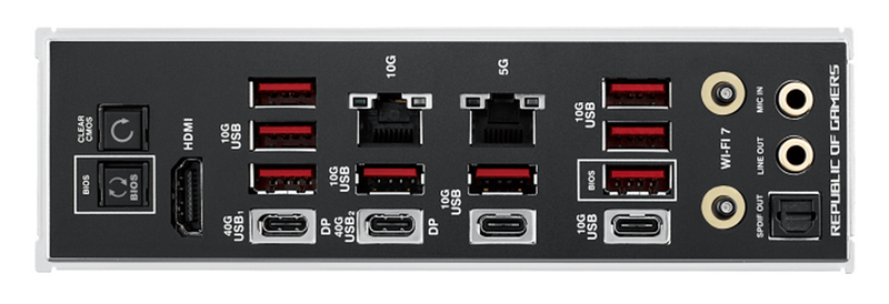 AMD-ova platforma ne podržava Thunderbolt, ali Asus je tome doskočio implementacijom 40-gigabitnih USB 4 portova u Type-C izvedbi