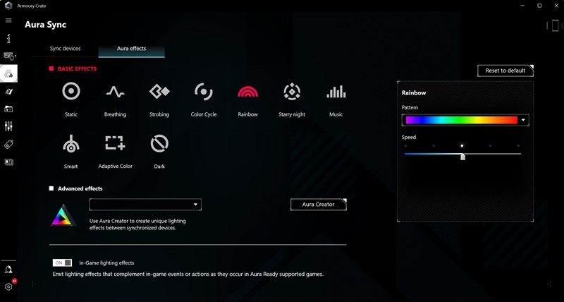 Softver Armoury Crate omogućuje upravljanje svakim aspektom matične ploče