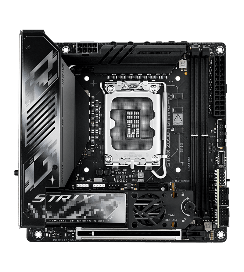 Manje dimenzije, manje prostora za hlađenje – bez obzira na to, pasivni hladnjaci bez problema drže VRM-ove hladnima tijekom maksimalnog opterećenja