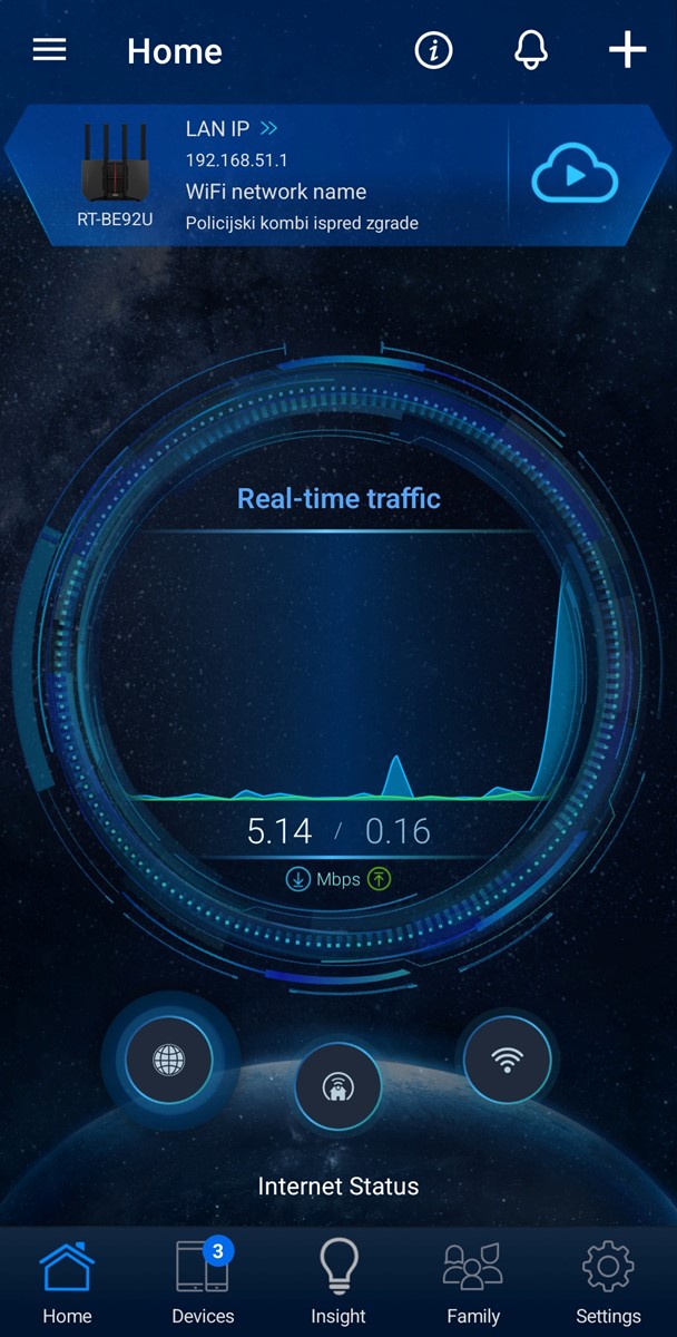 Aplikacija ASUS Router uz prepoznatljivo, oku ugodno sučelje, vodi nas kroz konfiguraciju i korištenje routera