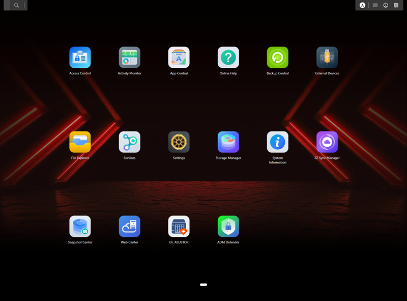 Glavno sučelje ADM-a 5.0.0