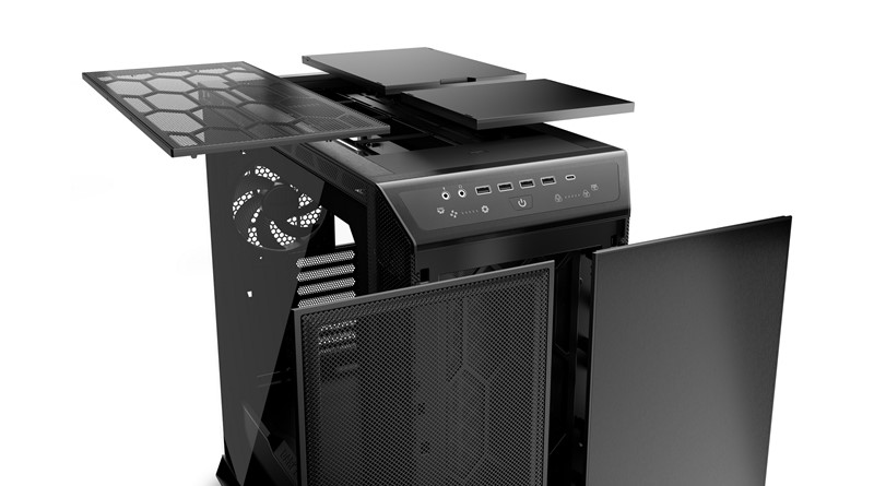 Kućište se može prilagoditi svim željama – za maksimalne rashladne performanse ili za minimalnu moguću buku u radu