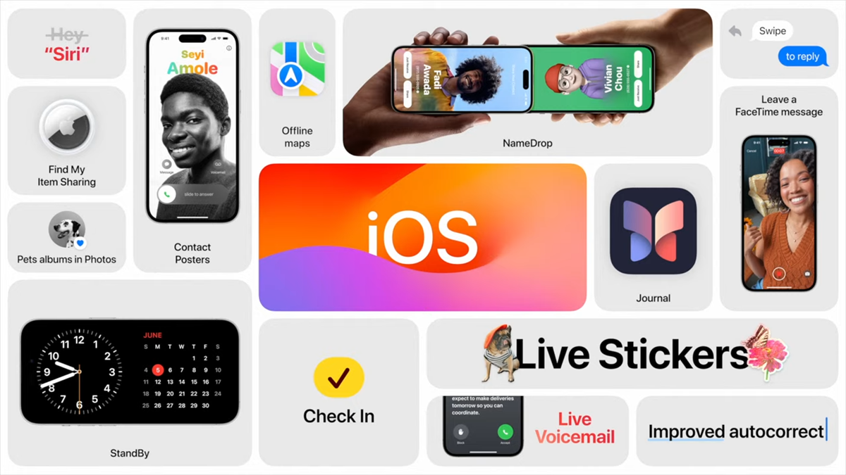 iOS 17. 📷 Foto: Apple