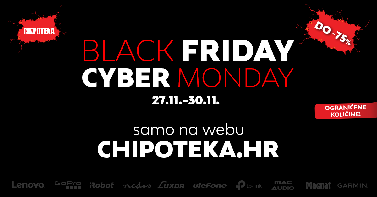 Black Friday informatičke i audio-video 