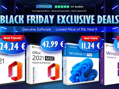 Black Friday ponuda traje još samo tjedan dana - Windows 11 samo 7,50 € i Office 2021 samo 14,85 €