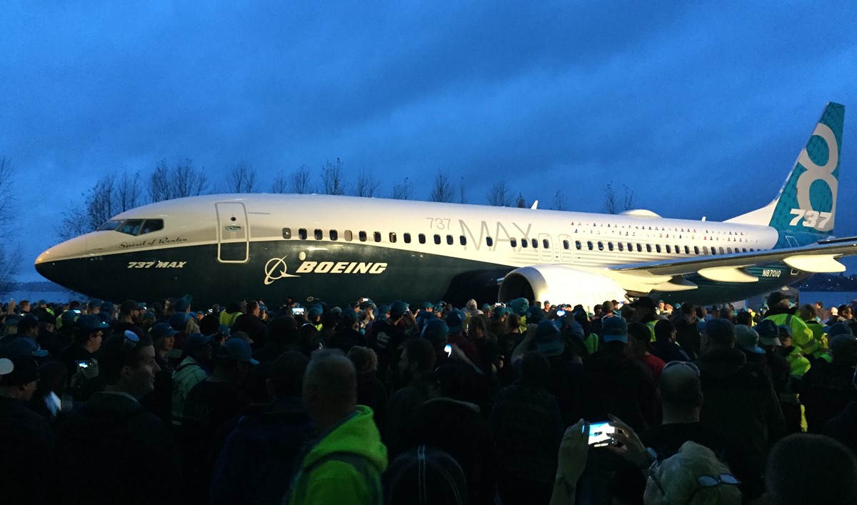 Prvi Boeing 737 MAX predstavljen u prosincu 2015. godine 📷 Wikipedia