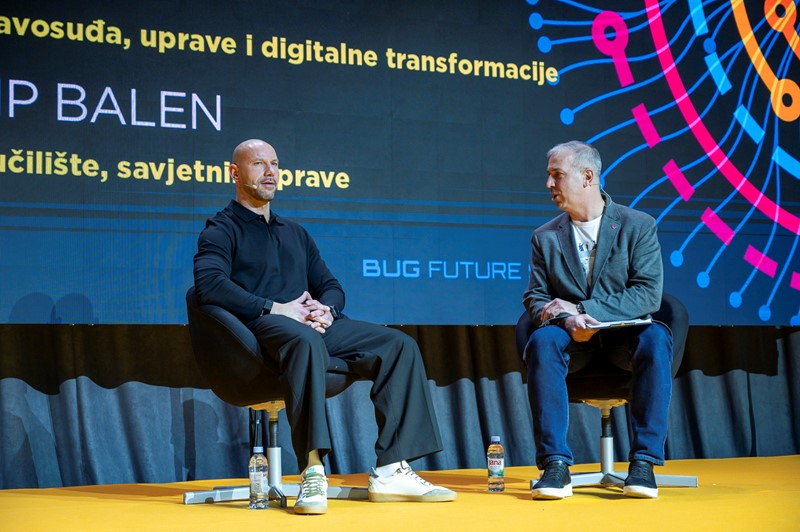 Ove je godine prvi put jedan ministar sudjelovao u programu BFS-a, a prigodno bio je to aktualni ministar zadužen za digitalizaciju, Damir Habijan