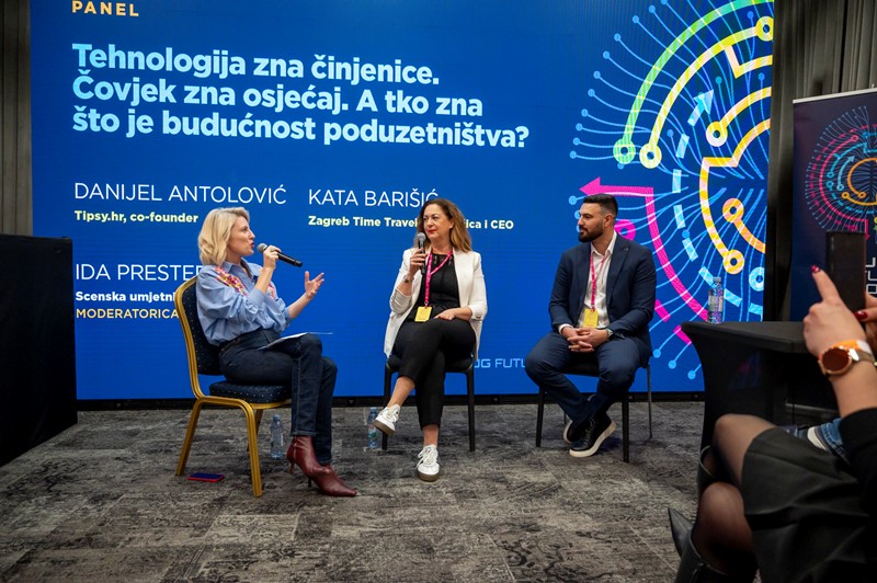 Ida Prester "privela" je Danijela Antolovića (Tipsy.hr) i Katu Barišić (Zagreb Time Travel) na razgovor o tome kako AI mijenja način na koji prenosimo znanje, priče i emocije