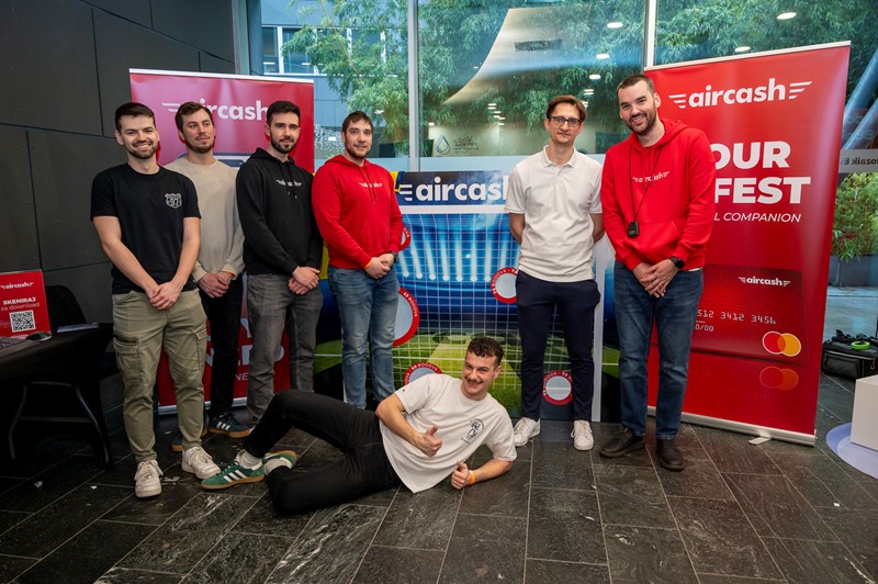 Kod ekipe Aircasha se u sportskom izazovu moglo zaraditi zanimljive nagrade