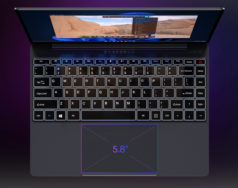 Veliki touchpad precizan je i ugodan za korištenje, no povremeno bi nam se događalo da bismo ga slučajno aktivirali bazom palca desne ruke