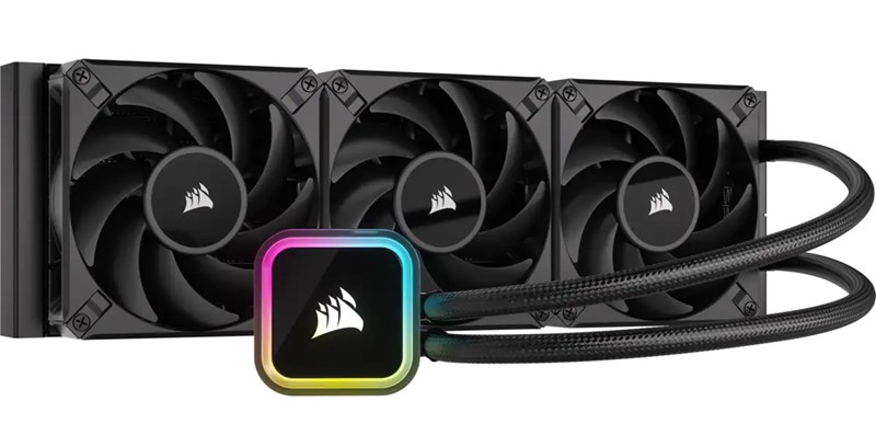 Za najekstremnije sustave i najveća kućišta, tu su dvije korpulentnije varijante Corsairova hlađenja: H115i RGB Elite (280 mm radijator, dva 140-milimetarska ventilatora) i H150i RGB Elite (360 mm radijator, tri 120-milimetarska ventilatora)