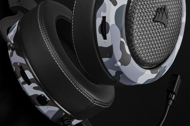 Kotačić za glasnoću zvuka, tipka za isključenje mikrofona te kotačić za jačinu vibracije, nalaze se na stražnjoj strani lijeve i desne slušalice