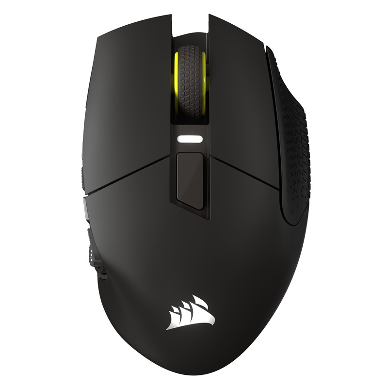 Teksturirana udubina na desnom boku, namijenjena počivanju malog prsta ili prstenjaka, jako utječe na osjećaj stabilnosti miša