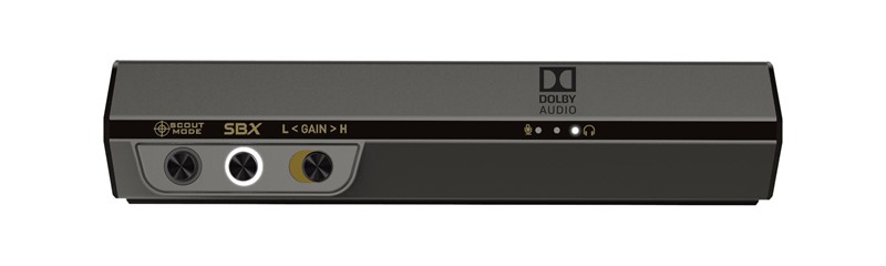 Bočne kontrole služe aktivaciji Scout Modea i Direct Modea, SBX profila te reguliranju gaina (voltaže) pojačala za slušalice. Kad je Direct Mode aktivan, prsten oko tipke Scout Mode neprestano treperi, što je pomalo iritantno