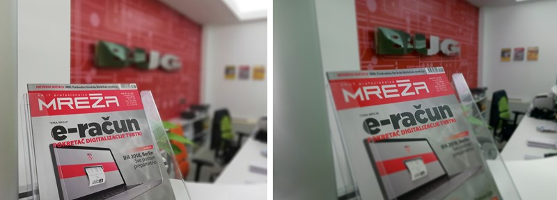 Bokeh efekt na fotografijama s Huaweija P20 Lite (lijevo) puno je vjerniji od onog s Cubota P20 (desno)