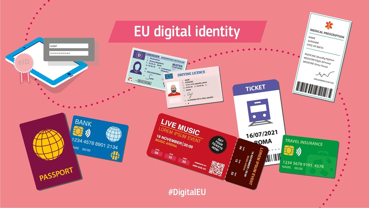 Europska komisija predložila je zakon o pouzdanom i sigurnom digitalnom identitetu za sve Europljane; zakon bi trebao biti funkcionalan od 2030. godine