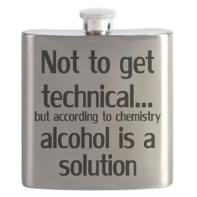 Alkohol s vodom (i drugim sastojcima) je otopina (solution) dok je čisti alkohol otapalo (solvent)