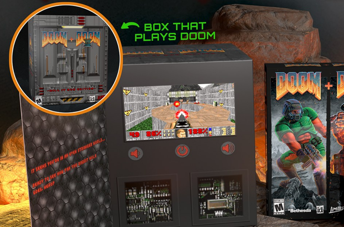 Kutija specijalnog izdanja koja pokreće Doom 📷 Foto: Limited Run Games