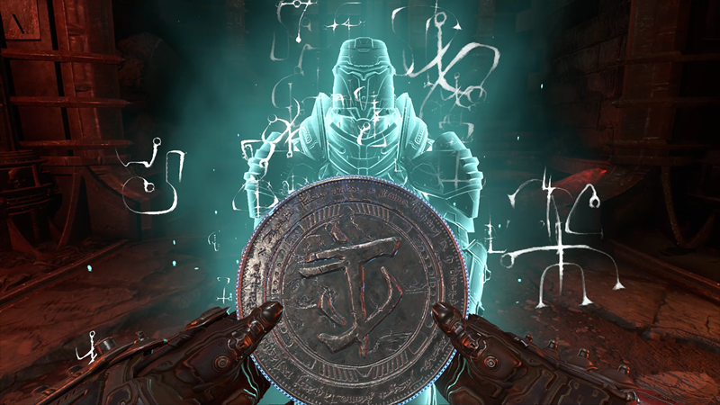 Nije veliki Oreo keks, ali nešto je bolje. Svaki ovaj medaljon daje vam jedan bod za poboljšavanje Praetor odijela koje Slayer nosi