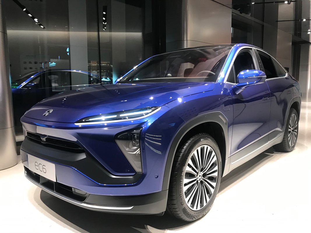 Nio EC6, luksuzni crossover SUV srednje veličine na baterije, koji proizvodi kineska tvrtka za proizvodnju električnih automobila Nio 📷 Wikipedia