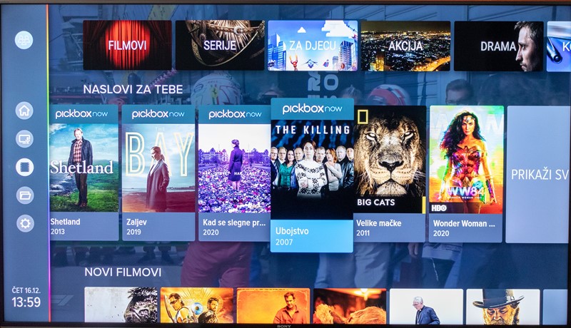 Video klub ispunjen je serijama, filmovima i dokumentarcima, kojima pristupamo na zahtjev. Veličina Video kluba ovisna je o pretplatničkom paketu, a svi dostupni sadržaji uključeni su u cijenu usluge EON.TV, dakle, ne treba ih dodatno plaćati