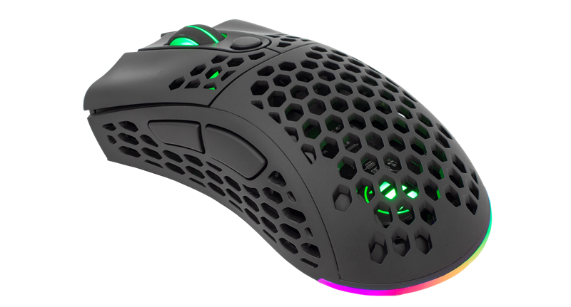 Rasvjeta se sastoji od svjetla na kotačiću, logotipu unutar kućišta te pojasa na stražnjoj strani