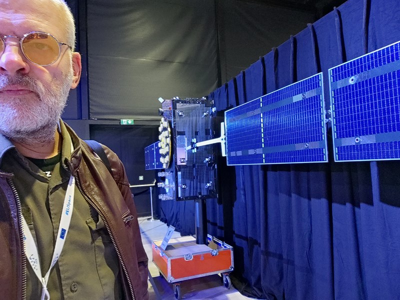 Maketa Galileo satelita, u omjeru 1:2