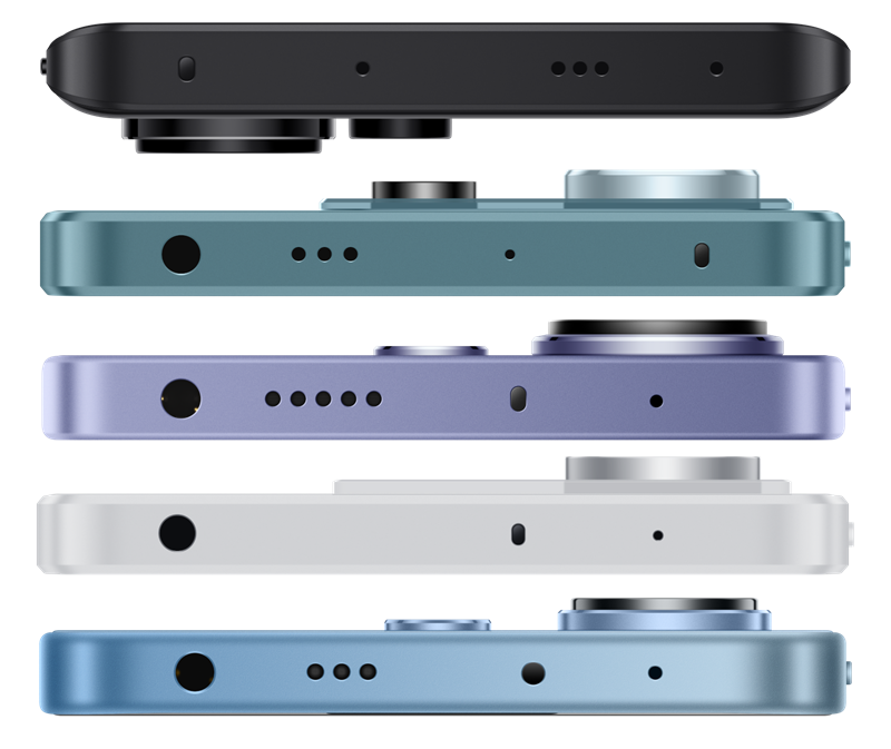 Pogled odozgo - 3,5-milimetarski audiokonektor nema samo najjači, ali i na vodu najotporniji model, Note 13 Pro+ 5G