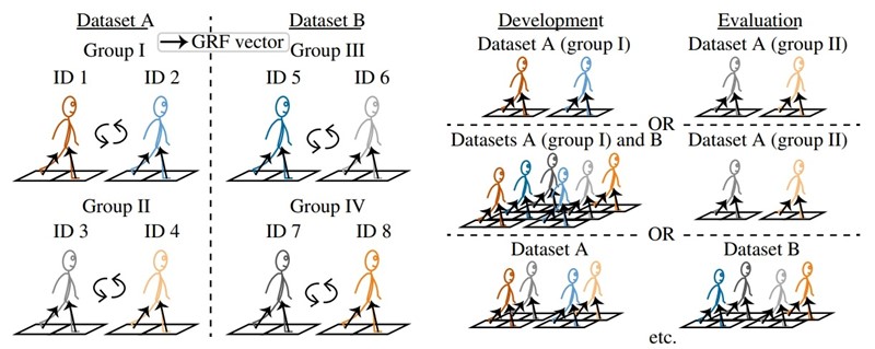 Korištenje velikih skupova podataka sile reakcije tla (GRF) za prepoznavanje hoda precizan je način da se otkriju suptilne varijacije koje definiraju pojedinačne obrasce hoda 📷 Duncanson, Horst, Abbasnejad, Hanly, Robertson, Thewlis