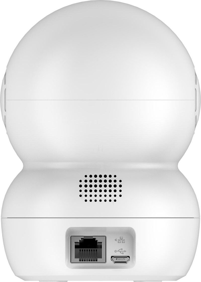 Na pozadini kamere TY2 nalazimo 100-megabitni LAN port te Micro-USB konektor za njezino napajanje. Pripadajući adapter i dugački kabel priloženi su u kutiji