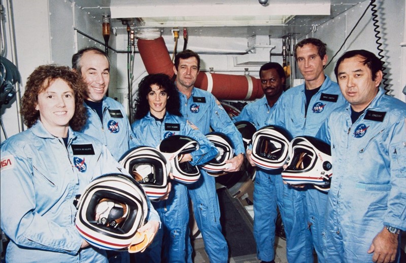 Posljednja posada Challengera 📷 NASA