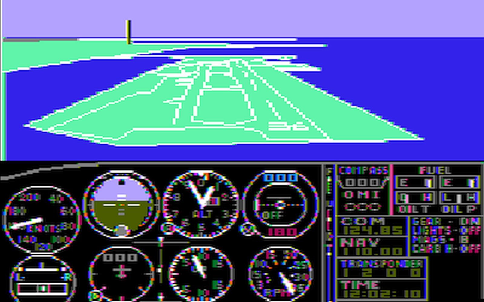 Флайт симулятор 1982. Microsoft Flight Simulator 1.0 1982. Microsoft Flight Simulator 1. 1982 — Flight Simulator 1.0.